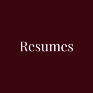 Resume Product Cover Image