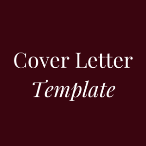Cover Image Cover Letter Template Product