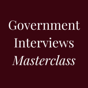Government Interviews Masterclass Cover Image